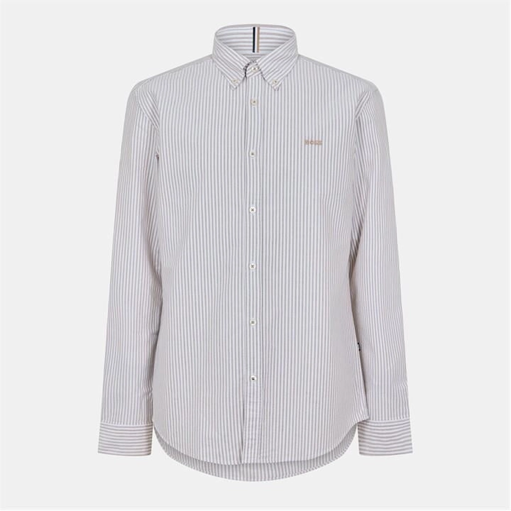 Hugo Boss H-Roan-Bd-E-C1-243 10261880 01 Oxford Shirt Mens - Beige
